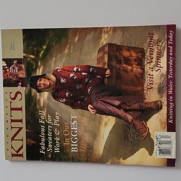 Interweave Knits Magazine Fall 2001 Fabulous Fall Sweaters For Work And Play - Picture 7 of 12